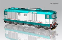 Piko 22027 FS locomotiva Diesel D.445.1106 livrea XMPR delle FS ep.VI - DC Analogico