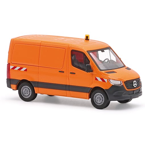 Busch 53407 Mercedes-Benz Sprinter passo corto/tetto piatto, arancione