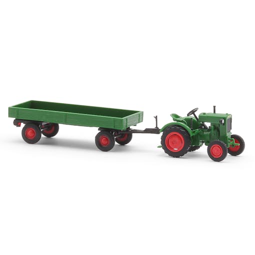 Busch 54102 Deutz F1M 414 con rimorchio agricolo