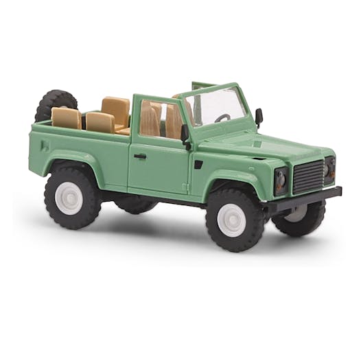 Busch 54391 Land Rover Defender 90 aperto, verde