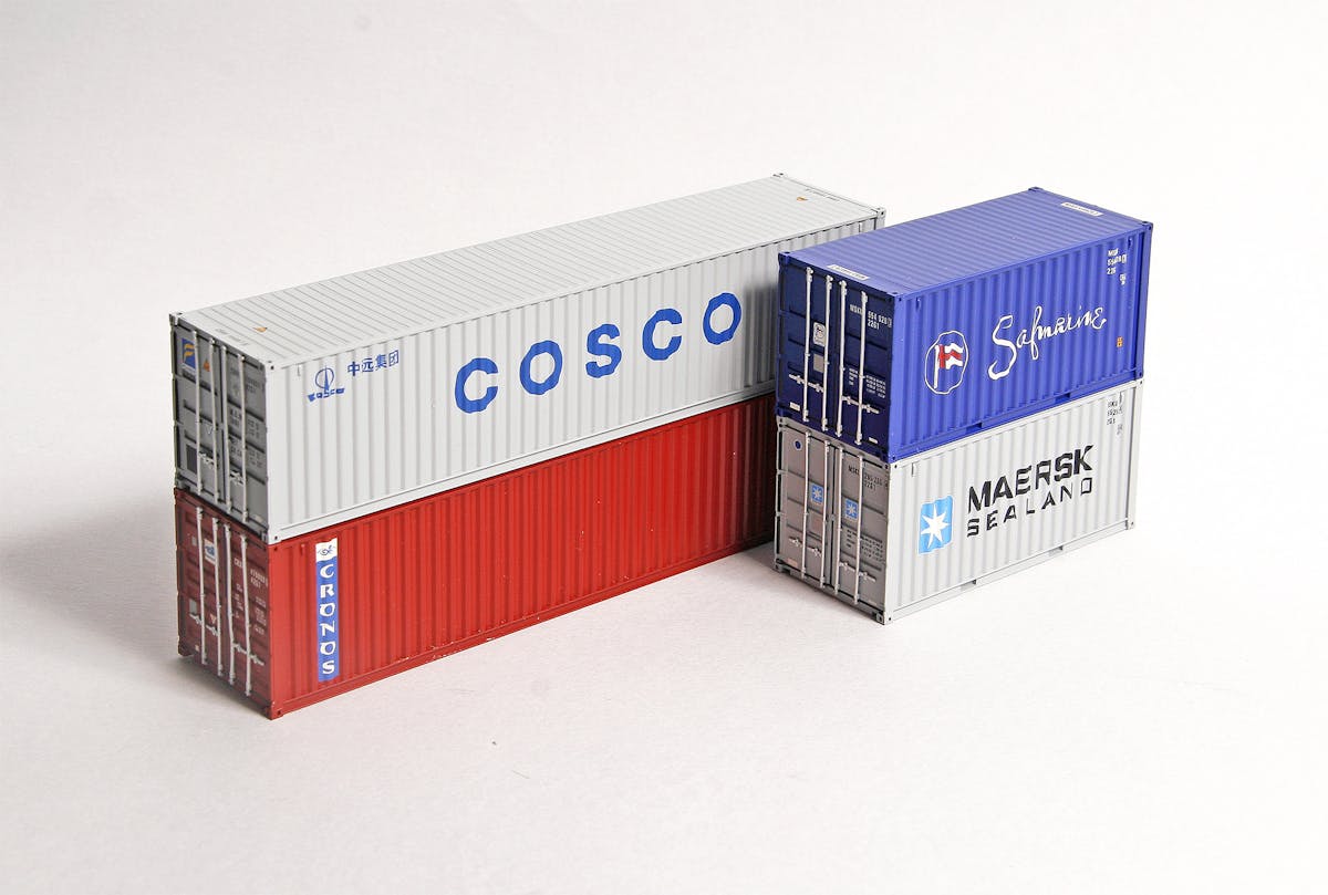 X Set Container Acme 95035 Set composto da un container 20 ft ''Safmarine'', un ...