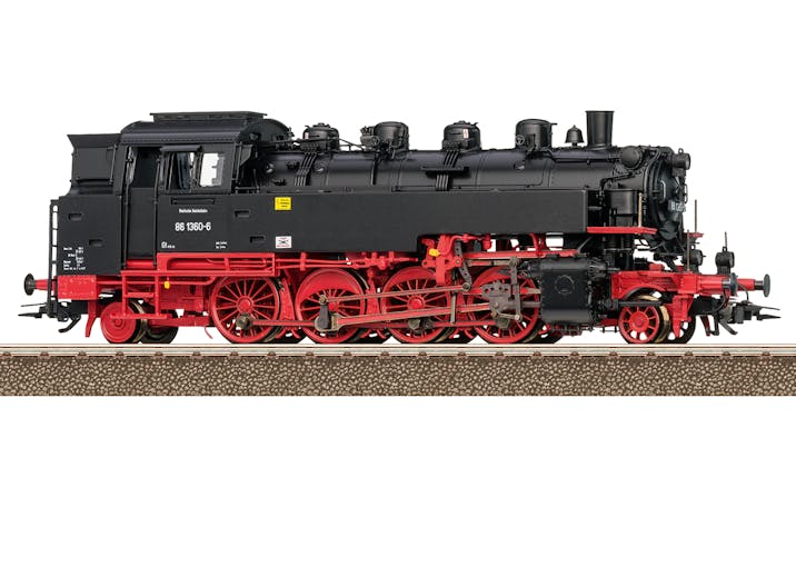 Trix 25087 DR/DDR locomotiva a vapore Br.86.0-8 ep.IV - DCC Sound