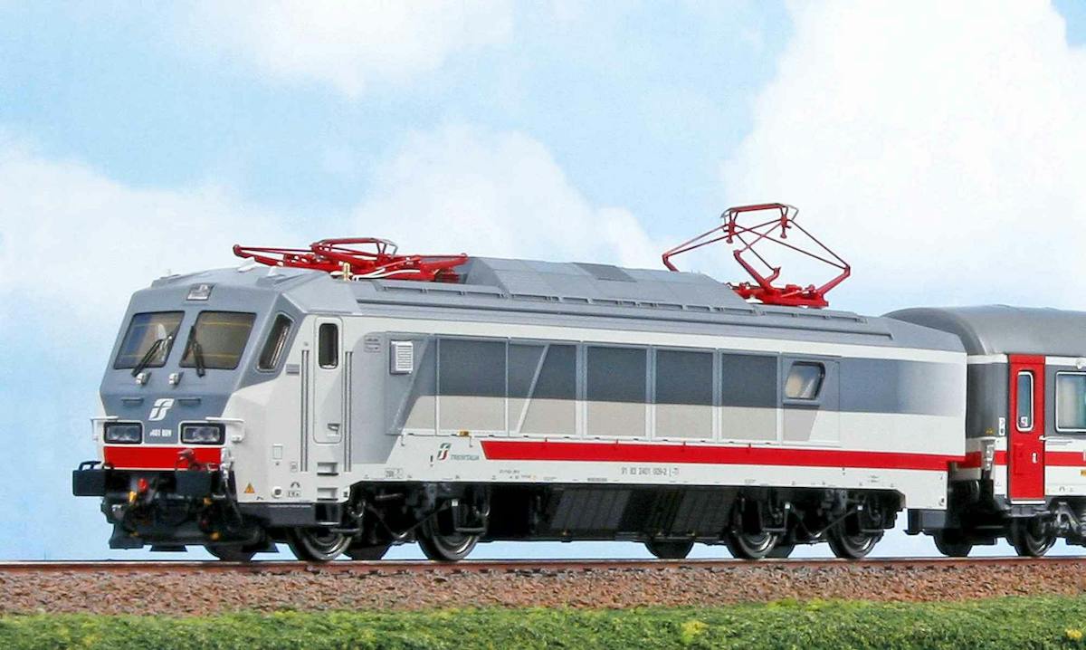Train électrique ACME "Rapido D'Italia" ALe 601 + Le 780 - Édition Limitée DCC Sound HO 1:87