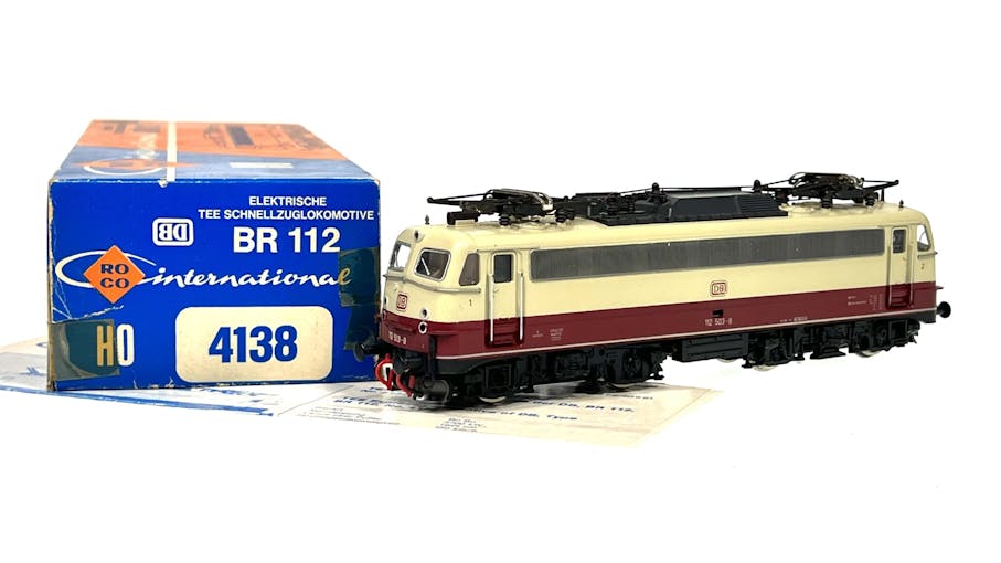 Roco 4138 DB locomotiva a elettrica BR 112 - Old Roco