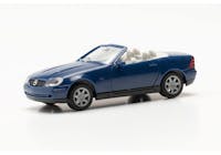 Herpa 012188-007 MiniKit auto MB SLK roadster blu