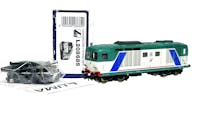 Lima Collection L208685 FS locomotiva diesel D445 1110 livrea XMPR, ep.V - Lima Collection made in Italy
