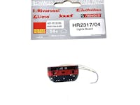 Rivarossi HR2317/04 PCB luci fari completa di muso tampografato per locomotiva Rivarossi HR2317 tipo E 453 001