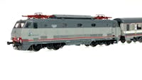 Acme 70008-SET8 FS set di 8 elementi convoglio Eurostar City Italia livrea Esci, con locomotiva elettrica E444 081, ep.V - DCC