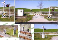 Lineamodel LM055 Passaggio a livello FS kit di montaggio in ottone fotoinciso