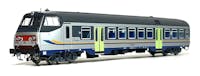 Vitrains 3447 FS carrozza pilota TE di 2 cl. livrea DTR ep.VI con Illuminazione interna e decoder funzioni integrato