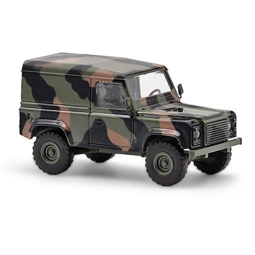 Busch 54355 Land Rover Defender 90 Van, Mimetico Militare