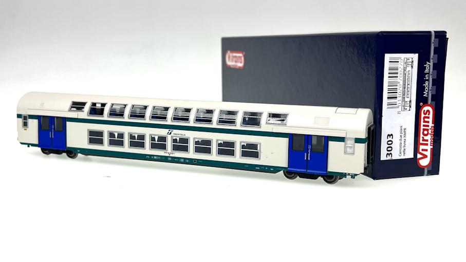 Vitrains 3003 Carrozza FS di 2cl. a due piani livrea XMPR
