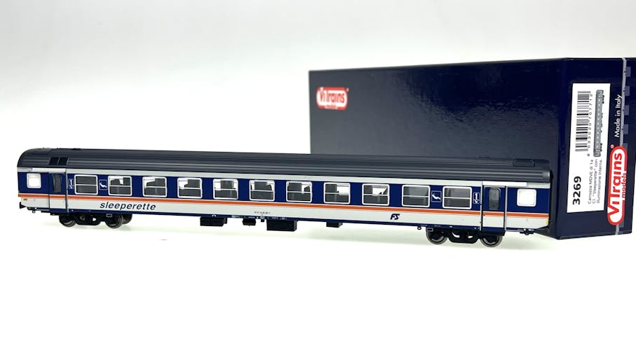 Vitrains 3269-U FS carrozza MDVE 'Sleeperette' di 1 cl. interni modificati con sedili frontali, ep.V