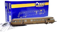 Os.kar 2053 FS automotrice diesel Breda ALdn 32.2060 ''PULCINAIA'', livrea castano isabella, ep.IV