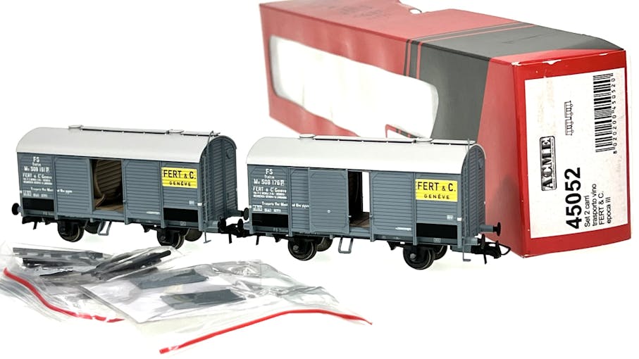 Acme 45052 FS Italia set due carri trasporto vino ''FERT & C'' ep. III