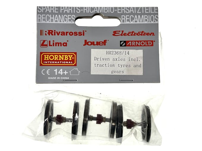 Rivarossi HR2368/14 Set 3 assali motore per locomotiva elettrica FS E 326.011. art.HR2368