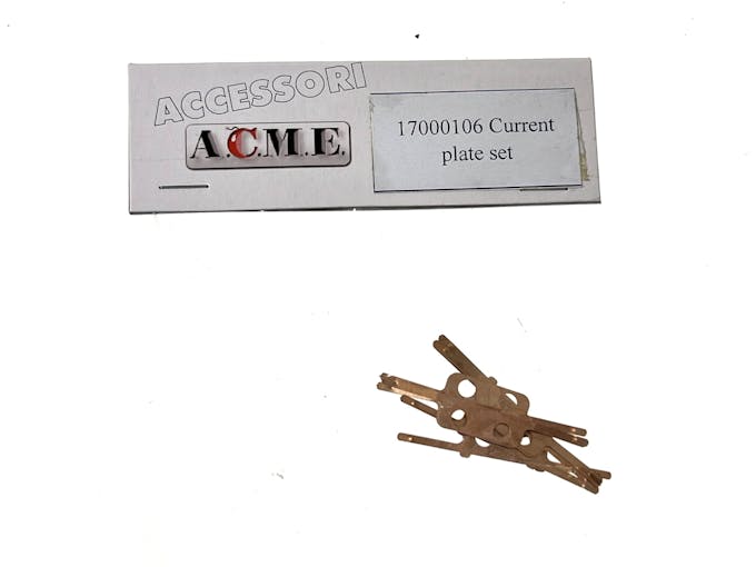 Acme 17000106 Set 4 lamelle di contatto per carrello per Acme ETR.500
