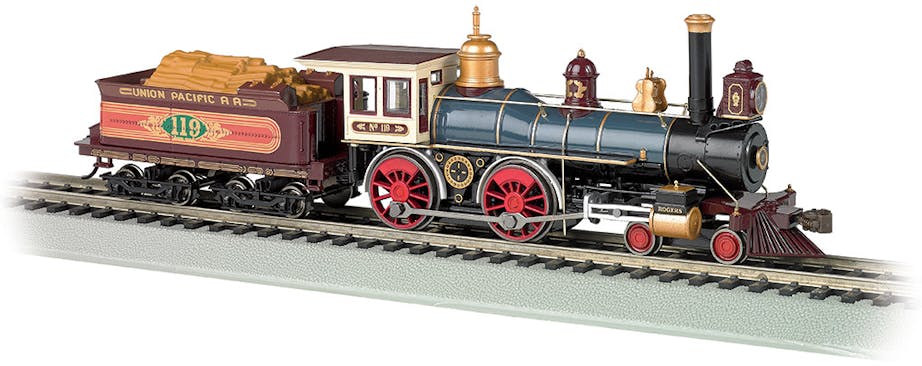 Bachmann 51002 Locomotiva a vapore 4-4-0 American - Union Pacific® #119 (DCC Ready)