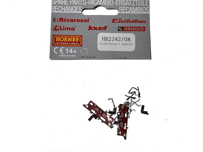 Rivarossi HR2242/08 Set traverse con tutti i relativi particolari per FS E 431 027 Trifase art. HR2242