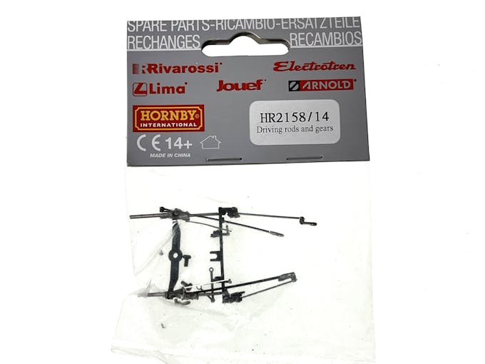 Rivarossi HR2158/14 Bielle motrici e distribuzione per FS Gr. 741 art. HR218