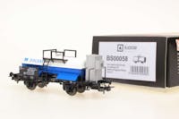 Blackstar BS00058-U FS carro cisterna Zkk ''Solvay'& C.' delle FS, con garitta di tipo moderno, ep.IV