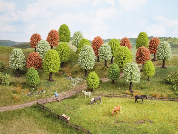 Noch 26806 Alberi primaverili 5 - 9 cm, 25 pz.