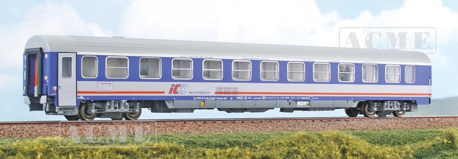 Acme 52730 Carrozza a cuccette delle ferrovie polacche PKP Bcmnouz Tipo 134A, in livrea ''ICCC PKP Intercity'', ep.V-VI