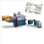 Busch 79903 Scenetta: Macchina per stampaggio a iniezione