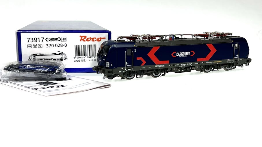 Roco 73917 Cargounit locomotiva elettrica BR 193 Il modello opera per la Divisione Industriale della compagnia polacca