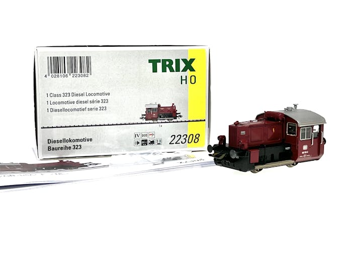 Trix 22308 DB Locomotiva Diesel Kof br 323, con DCC Sound