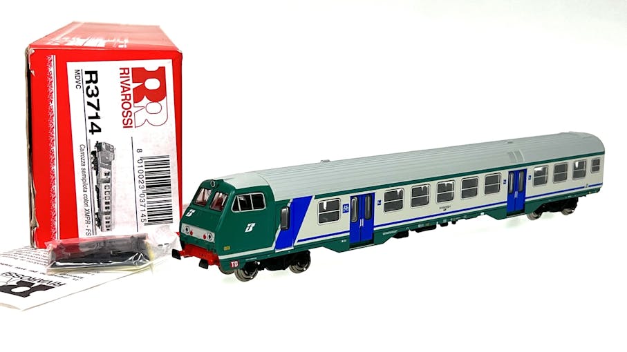 Rivarossi R3714 FS carrozza Pilota MDVC di 2 cl. in livrea XMPR, ep.V