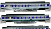 Rivarossi R3736 FS set 3 carrozze tipo UIC-X in livrea XMPR, ep.V