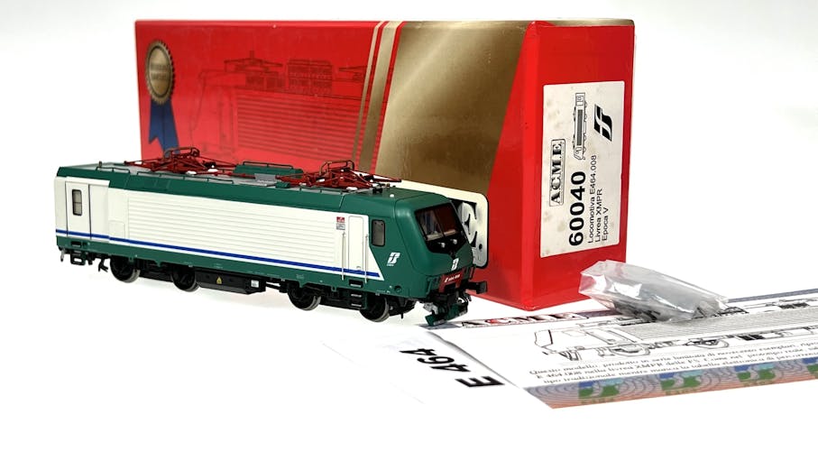 Acme 60040 FS locomotiva elettrica monocabina E 464 008 livrea XMPR, ep.V