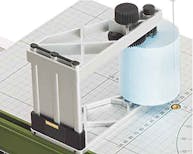 Proxxon 27076 Taglierina circolare THERMOCUT TKS 360 per THERMOCUT 230/E