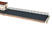 Tecnomodel 79656 Banchine di prolunga per Stazione FS ''Certaldo'' con staccionata.