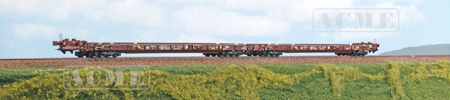 Acme 45211 HŽ RoLa Set di due carri Tipo Saadkms-z per trasporto automezzi, ep.VI