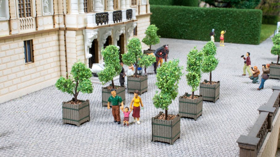 Noch 14013 Alberi ornamentali in vasche, 2 pz.