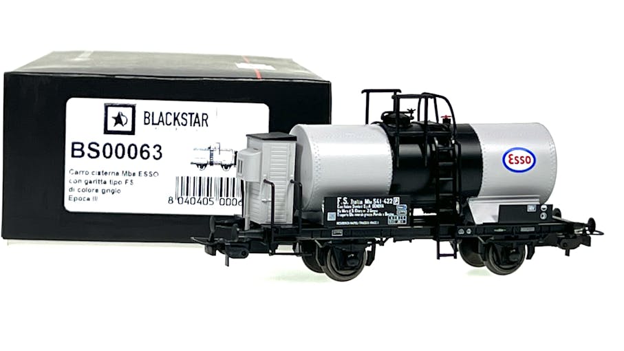 Blackstar BS00063-U FS carro cisterna Mbe ''Esso'' con garitta, residenza Napoli ep.III