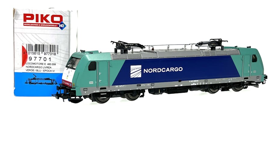 Piko 97701 FNM locomotiva elettrica Nord Cargo E 483 008 ep.VI