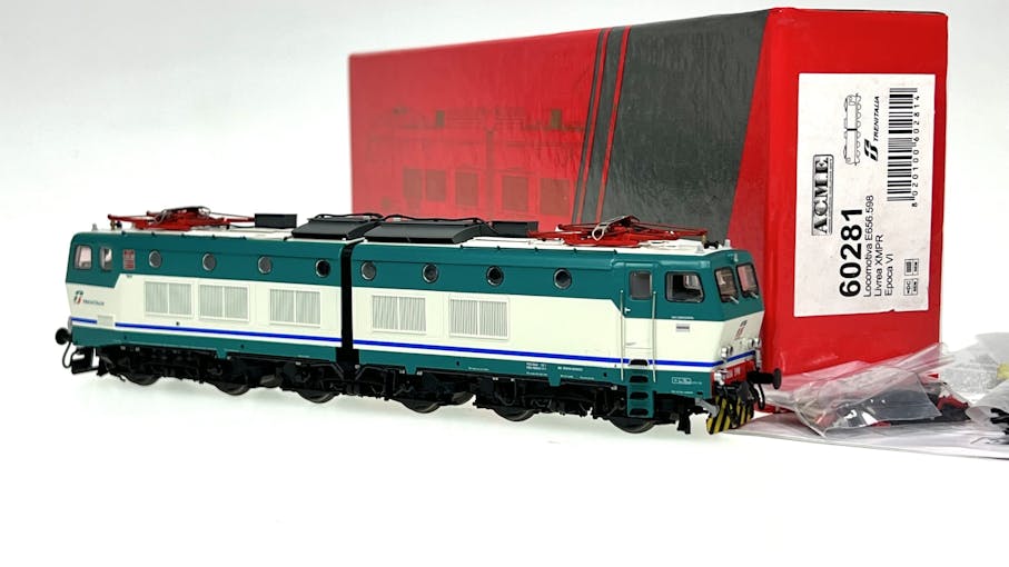 Acme 60281 FS Trenitalia locomotiva elettrica E.656.598, Dep. Loc. Genova Brignole, ep.VI