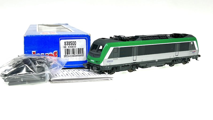 Jouef 838500 SNCF locomotiva elettrica con tre pantografi tipo BB436033 ep.V