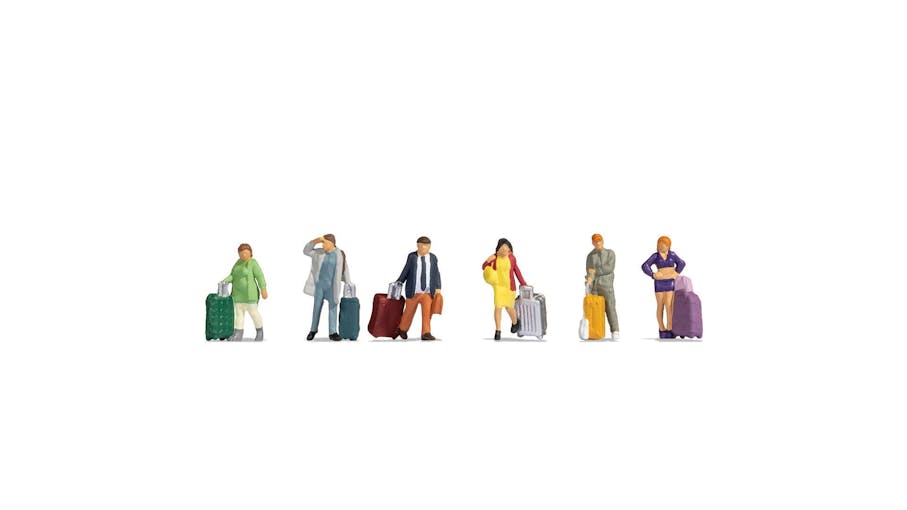 Noch 15223 Viaggiatori con valigie