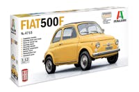 Italeri 4715 Fiat 500 F Upgraded Edition 1968 in kit di montaggio in plastica, Scala 1/12