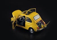 Italeri 4715 Fiat 500 F Upgraded Edition 1968 in kit di montaggio in plastica, Scala 1/12