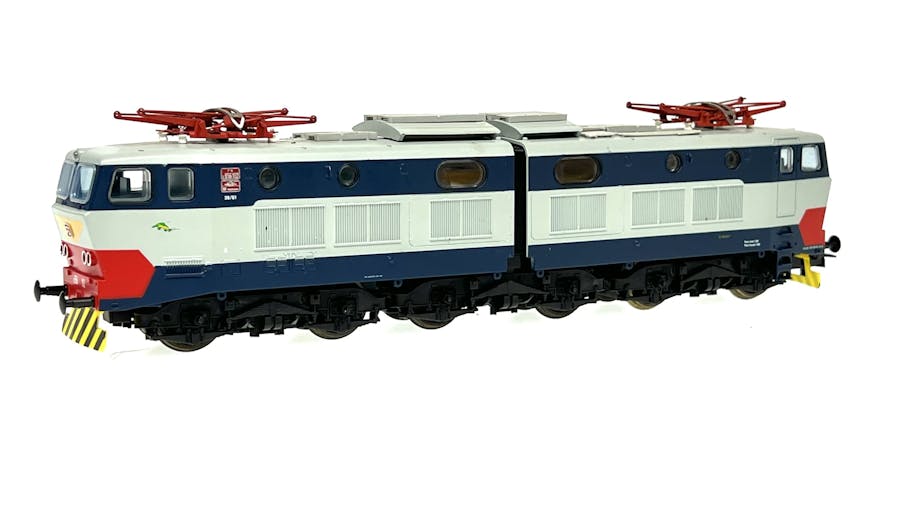 Lima 208340LP FS locomotiva elettrica E656 182 'Caimano' 4 fari Lima made in Italy