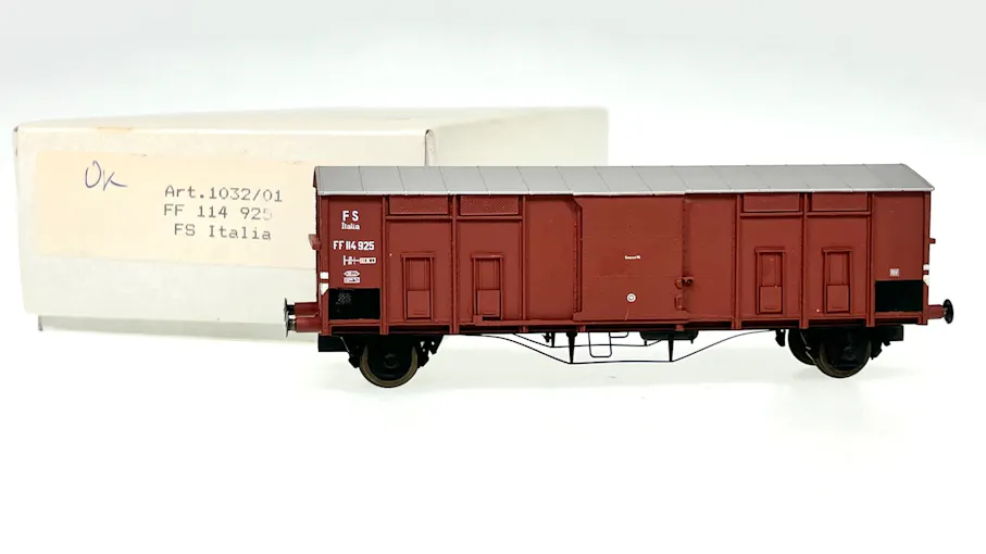 Wagon FS Italia Ltm – échelle Z, Production Artisanale MiniFS, Neuf