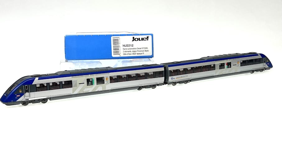 Jouef HJ2212 SNCF automotrici diesel X72500 in due elementi, Region Provence-Alpes-Còte d'Azur, ep.VI