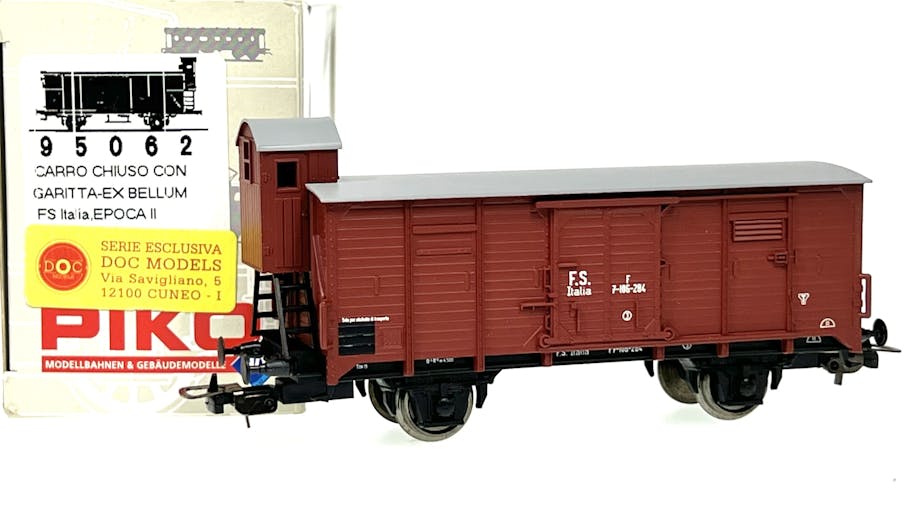 Piko 95062 FS Italia carro chiuso con garitta ep.II