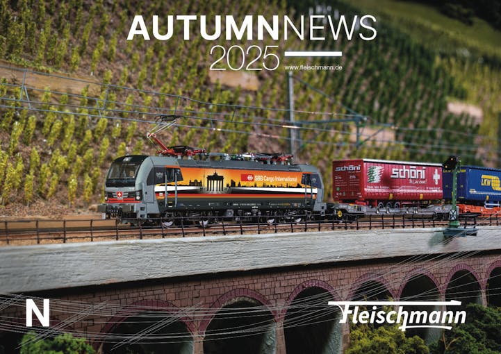 Fleischmann 4100024 Fleischmann N catalogo novità autunno 2025 -2026
