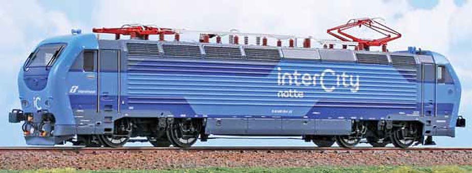 Acme 69645 FS Locomotiva elettrica E.402.125 di Trenitalia in livrea InterCity Notte, ep. VI - DCC Sound